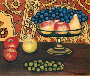 リンゴとブドウ [児島善三郎, 1958年, 生誕100年記念 児島善三郎展より]のサムネイル画像