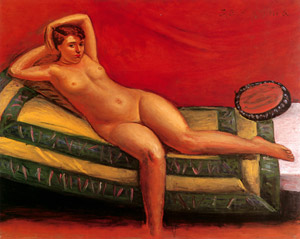 青寝台の裸婦 [児島善三郎, 1928年, 生誕100年記念 児島善三郎展より]のサムネイル画像