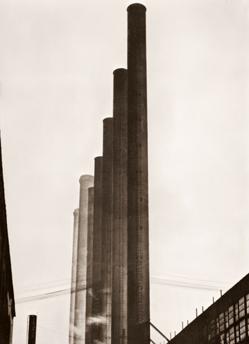 アームコ製鉄工場 [エドワード・ウェストン, 1922年, アサヒカメラ 1956年5月号より] パブリックドメイン画像 