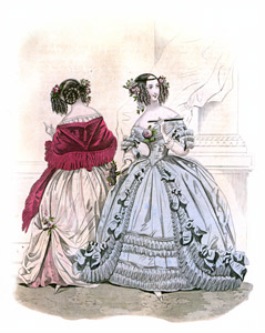 1840年1月 ラ･モード誌 [ニュマ, ファッション・プレート全集3 19世紀中期より]のサムネイル画像