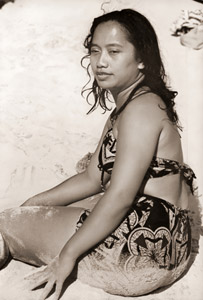 ハワイの旅より カナカの女 [真継不二夫, アサヒカメラ 1954年5月号より]のサムネイル画像