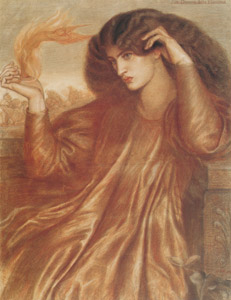 炎の女 [ダンテ・ゲイブリエル・ロセッティ, 1870年, Dante Gabriel Rossettiより]のサムネイル画像
