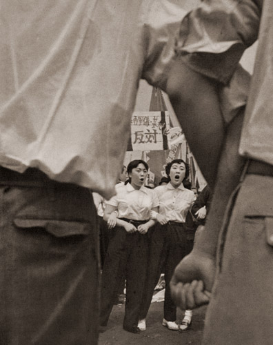 メーデー [黒田和夫, アサヒカメラ 1954年9月号より] パブリックドメイン画像 