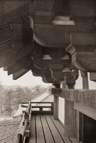 奈良の古建築（興福寺） 五重塔 [渡辺義雄, アサヒカメラ 1954年9月号より] パブリックドメイン画像 