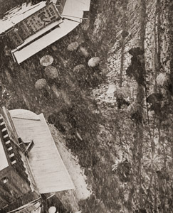 雪の日に [宮下通明, アサヒカメラ 1953年11月号より]のサムネイル画像
