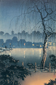 上野公園（東京風景） [土屋光逸, 1935年, 風光礼讃 土屋光逸展より]のサムネイル画像