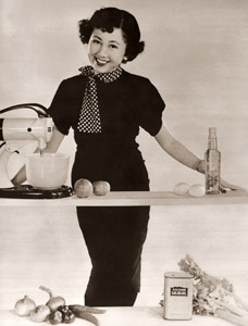 日清サラダ油の広告 [アサヒカメラ 1954年12月号より]のサムネイル画像