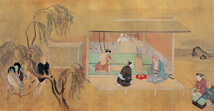 Bow Maker – Various Professions in the Edo Period [Hishikawa Moronobu,  from Ukiyo-e Masterpieces in European Collections: The British Museum I]