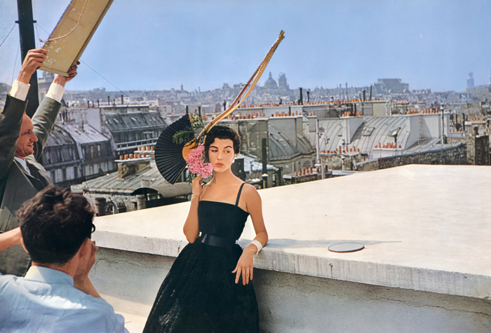 パリの屋根の上 [橫山泰三, 1955年, アサヒカメラ 1956年2月号より] パブリックドメイン画像 