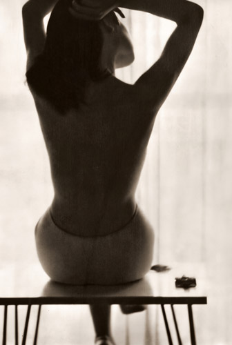 女の部屋 [中村正也, 日本カメラ 1956年7月号より] パブリックドメイン画像 