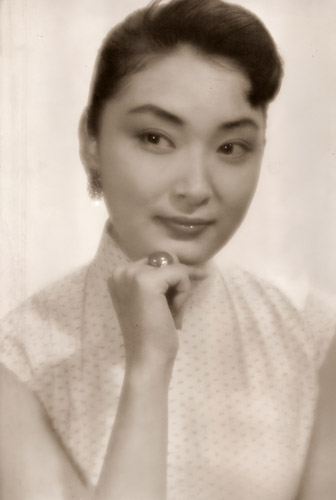 小泉澄子さん [稲村隆正, 日本カメラ 1956年7月号より] パブリックドメイン画像 