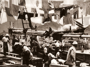 船の生活 [駒形多禾次, 日本カメラ 1955年7月号より]のサムネイル画像