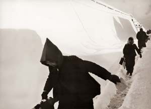 積雪の朝 [中原明広, 日本カメラ 1955年7月号より]のサムネイル画像