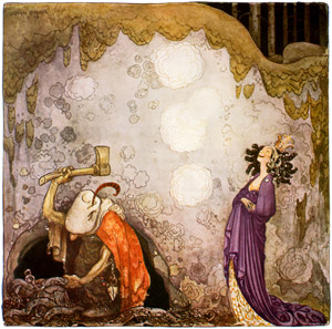 The Changelings 4 [John Bauer,  from Swedish Folk Tales] Thumbnail Images