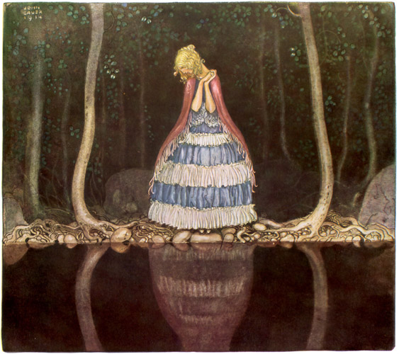 When Mother Troll Took in the King’s Washing 5 [John Bauer,  from Swedish Folk Tales]