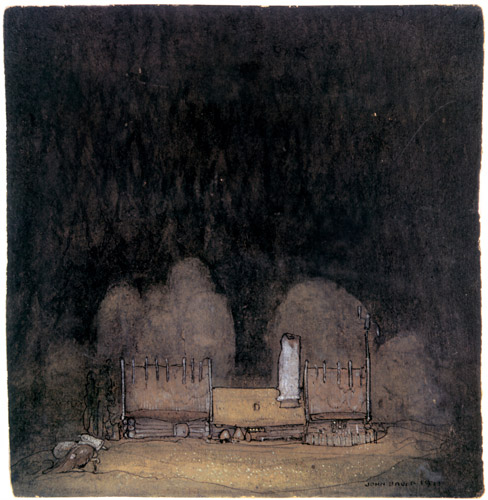 When Mother Troll Took in the King’s Washing 2 [John Bauer,  from Swedish Folk Tales]