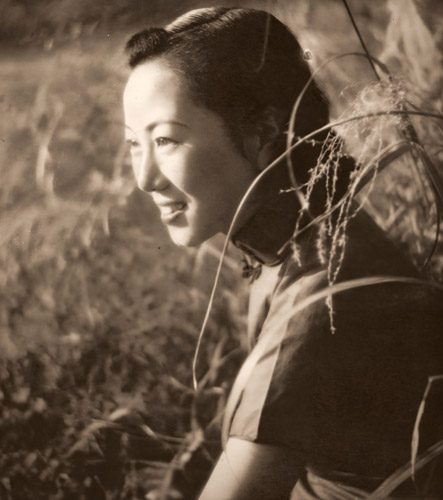 秋の光 [尾崎三吉, アサヒカメラ 1939年11月号より] パブリックドメイン画像 
