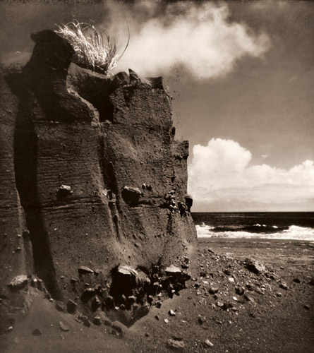 砂丘の果 [伊東サヒワイ, アサヒカメラ 1939年11月号より] パブリックドメイン画像 