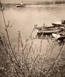 池邊の春 [石塚綠朗, アサヒカメラ 1939年5月号より]のサムネイル画像