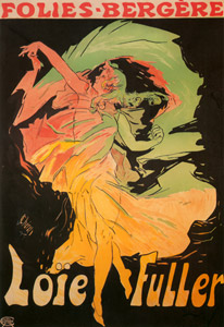 ロイ・フラー – フォリー・ベルジェール [ジュール・シェレ, 1897年, ベルエポックの巴里展より]のサムネイル画像