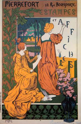 ピエールフォール – 版画とポスター [アンリ・ティリエ, 1897年, ベルエポックの巴里展より] パブリックドメイン画像 
