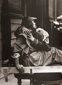 ニンブルク門のフス信奉者（1932年）のためのポーズ [アルフォンス・ミュシャ, 1928年頃, 「ミュシャが愛した光と時代」展より]のサムネイル画像