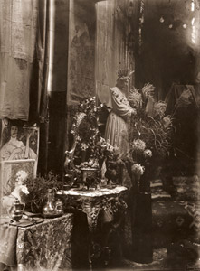 ミュシャのアトリエ [アルフォンス・ミュシャ, 1896年頃, 「ミュシャが愛した光と時代」展より]のサムネイル画像