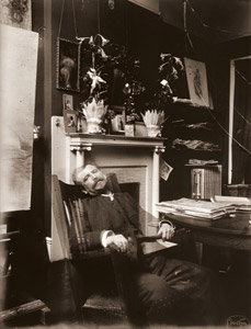 二重写しの自画像 [アルフォンス・ミュシャ, 1905年頃, 「ミュシャが愛した光と時代」展より]のサムネイル画像