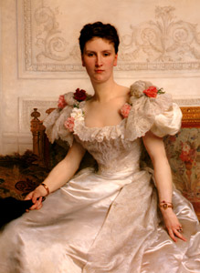カンバセレス伯爵夫人の肖像 [ウィリアム・アドルフ・ブグロー, 1895年, Bouguereauより]のサムネイル画像