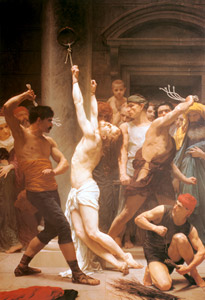 キリストの鞭打ち [ウィリアム・アドルフ・ブグロー, 1880年, Bouguereauより]のサムネイル画像