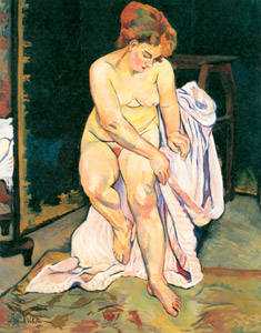 座る裸婦 [シュザンヌ・ヴァラドン, 1921年, マリー・ローランサンとその時代展より]のサムネイル画像