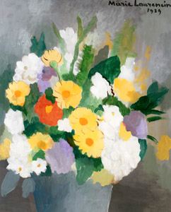 花束 [マリー・ローランサン, 1939年, マリー・ローランサンとその時代展より]のサムネイル画像
