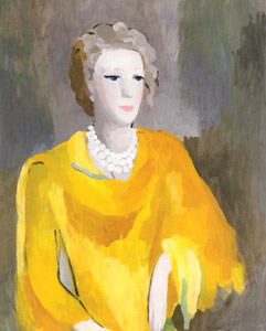 アンドレ･グルー夫人（ニコル･ポワレ） [マリー・ローランサン, 1937年, マリー・ローランサンとその時代展より]のサムネイル画像