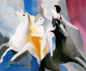 軽業師たち （サーカスの女たち） [マリー・ローランサン, 1927年, マリー・ローランサンとその時代展より]のサムネイル画像