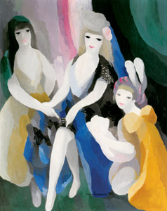 マリー・ド・メディシス [マリー・ローランサン, 1926年, マリー・ローランサンとその時代展より]のサムネイル画像