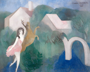 ディアナ [マリー・ローランサン, 1921年, マリー・ローランサンとその時代展より]のサムネイル画像