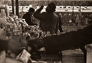 雪の日 [中村忠三, 1953年, アサヒカメラ 1953年12月号より]のサムネイル画像