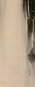 瀑布図 [竹内栖鳳, 竹内栖鳳展 近代日本画の巨人より]のサムネイル画像