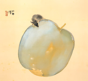 Wax Gourd [Takeuchi Seihō, 1928, from Takeuchi Seiho Exhibition Catalog 2013] Thumbnail Images