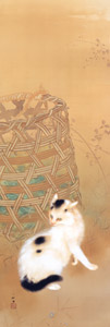 小春 [竹内栖鳳, 1927年, 竹内栖鳳展 近代日本画の巨人より]のサムネイル画像