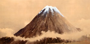 富士 [竹内栖鳳, 1893年, 竹内栖鳳展 近代日本画の巨人より]のサムネイル画像