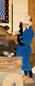 日稼 [竹内栖鳳, 1917年, 竹内栖鳳展 近代日本画の巨人より]のサムネイル画像