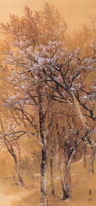 花の山 [竹内栖鳳, 1905年頃, 竹内栖鳳展 近代日本画の巨人より]のサムネイル画像