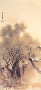 皐月雨図 [竹内栖鳳, 1906年頃, 竹内栖鳳展 近代日本画の巨人より]のサムネイル画像