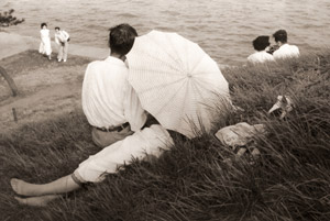 夏のスケッチ アベック 2 [田沼武能, アサヒカメラ 1955年7月号より]のサムネイル画像