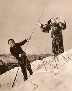 雪国の子供 [北興一郎, アサヒカメラ 1939年2月号より]のサムネイル画像