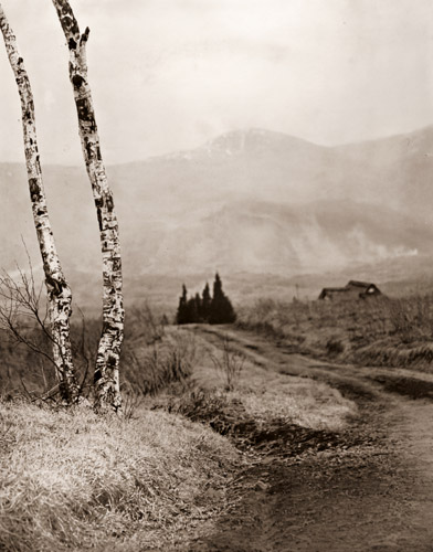 赤倉風景 [加藤富士, アサヒカメラ 1939年2月号より] パブリックドメイン画像 