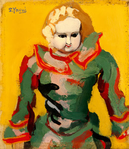 人形 [安井曾太郎, 1937年, 生誕百年記念 安井曽太郎展より]のサムネイル画像