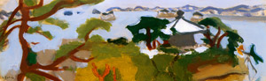 松島の残雪 [安井曾太郎, 1936年, 生誕百年記念 安井曽太郎展より]のサムネイル画像
