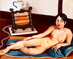裸婦 [安井曾太郎, 1930年, 生誕百年記念 安井曽太郎展より]のサムネイル画像